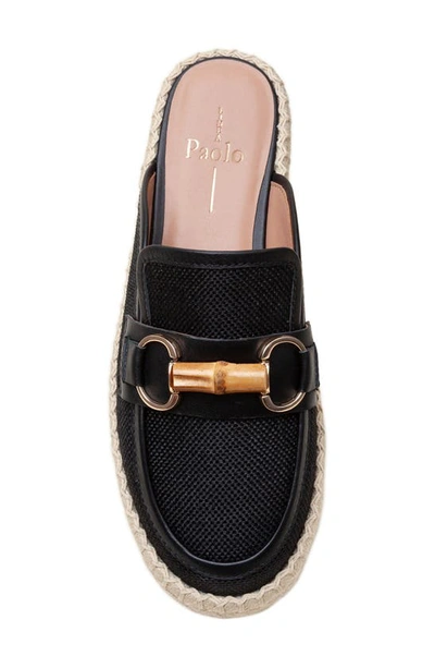 Linea Paolo Shiloh Mule In Black