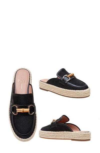 Linea Paolo Shiloh Mule In Black
