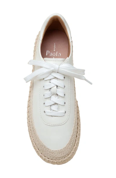 Linea Paolo Selma Platform Sneaker In Eggshell