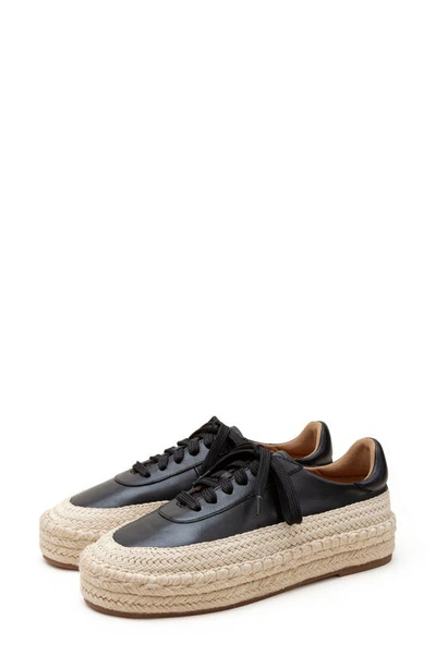 Linea Paolo Selma Platform Sneaker In Black