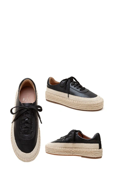 Linea Paolo Selma Platform Sneaker In Black