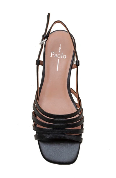 Shop Linea Paolo Lilian Slingback Sandal In Black