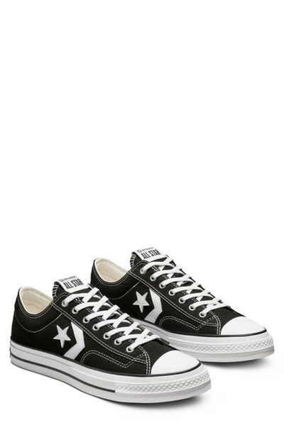 Shop Converse All Star® Star Player 76 Low Top Sneaker In Black/ Vintage White/ Black