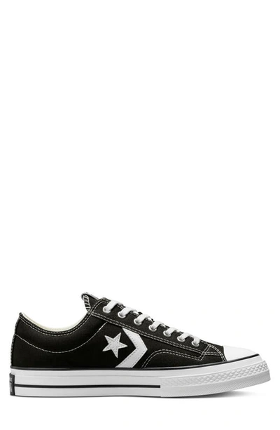 Shop Converse All Star® Star Player 76 Low Top Sneaker In Black/ Vintage White/ Black