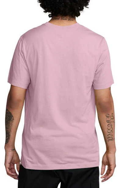 Shop Nike Sportswear Jdi Graphic T-shirt In Pink Foam