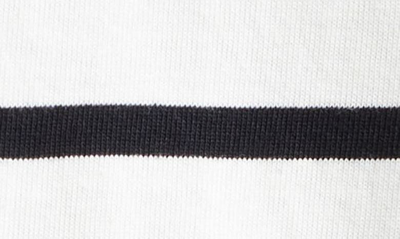 Shop 3.1 Phillip Lim / フィリップ リム 3.1 Phillip Lim Stripe Drape Front T-shirt In White Multi Stripe