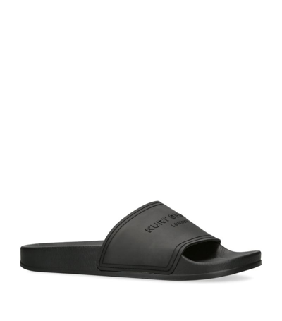 Shop Kurt Geiger Logo Pool Slides In Multi