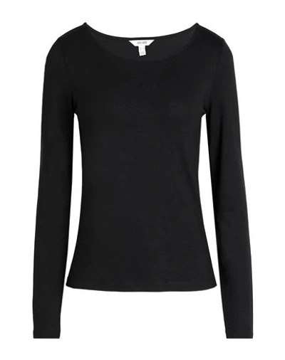 Shop Vero Moda Woman T-shirt Black Size Xl Tencel Modal, Elastane