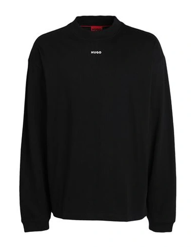 Shop Hugo Man T-shirt Black Size L Cotton