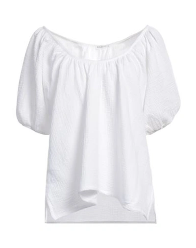 Shop Anonym Apparel Woman Top White Size M Cotton
