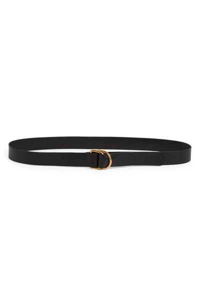 Shop The Row D-ring Belt In Black Ang