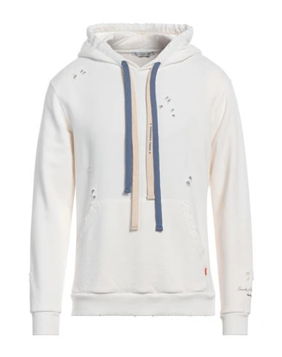Shop Grey Daniele Alessandrini Man Sweatshirt White Size Xl Cotton