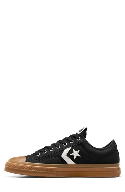 Shop Converse All Star® Star Player 76 Low Top Sneaker In Black/ Vintage White/ Gum