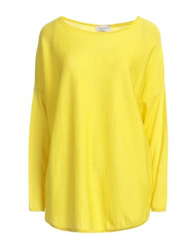 Shop Snobby Sheep Woman Sweater Yellow Size 6 Silk, Cashmere