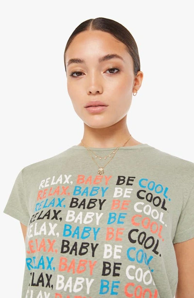 Shop Mother The Sinful Short Sleeve Graphic T-shirt In Relax Baby Be Cool