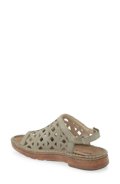 Naot Amadora Slingback Sandal In Sage Nubuck