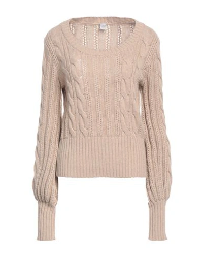 Shop Eleventy Woman Sweater Beige Size M Alpaca Wool, Polyamide