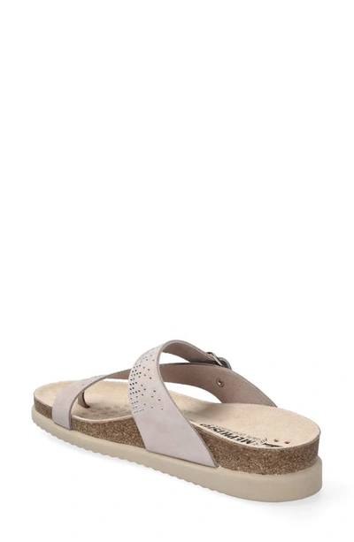 Shop Mephisto Helena Spark Slide Sandal In Ceramic