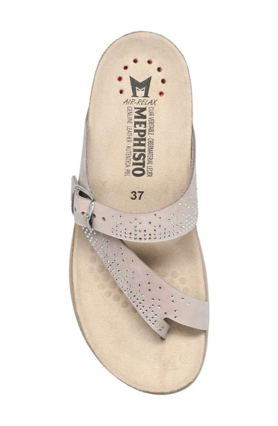 Mephisto Helena Spark Platform Slide Sandal In Ceramic