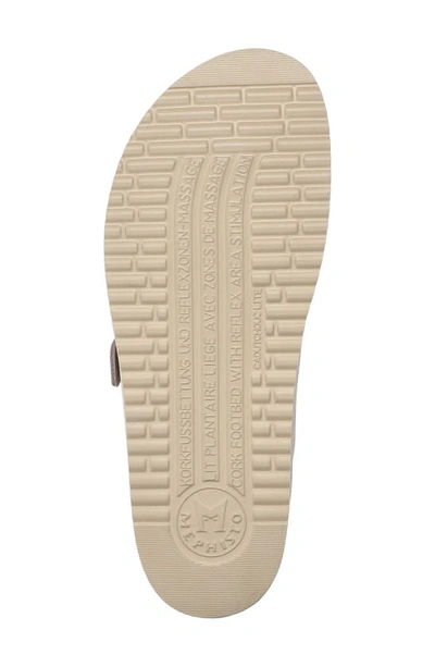Mephisto Helena Spark Platform Slide Sandal In Ceramic