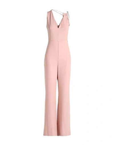Shop Relish Woman Jumpsuit Blush Size 8 Polyester, Elastane In Pink