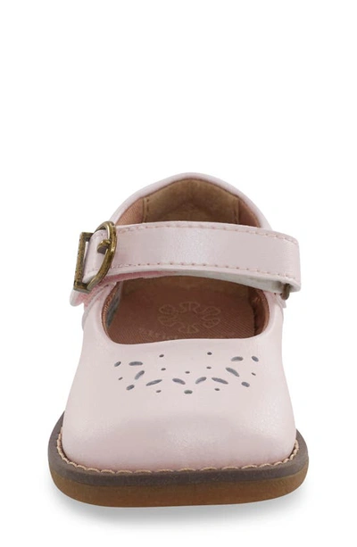 Shop Stride Rite Mara Mary Jane In Pink Shimmer