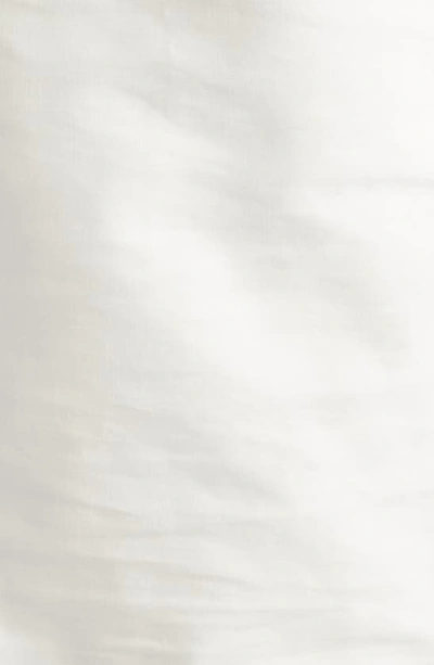Totême Toteme Shoulder Twist Dress In Ecru