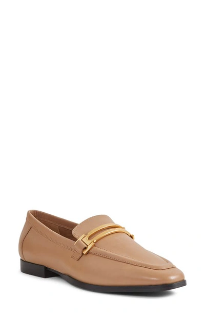 Shop Reiss Angela Loafer In Nude