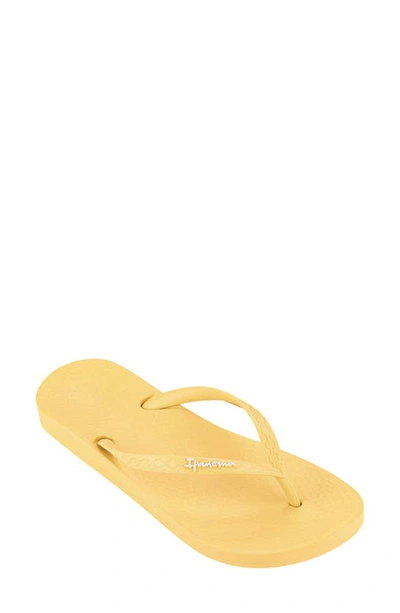 Shop Ipanema Ana Colors Flip Flop In Light Yellow