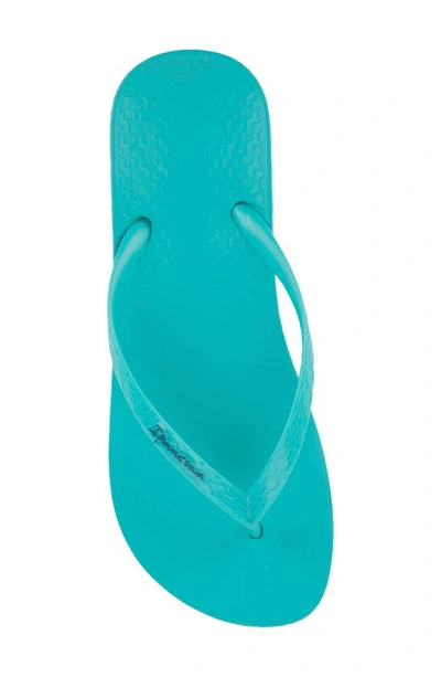 Shop Ipanema Ana Colors Flip Flop In Aqua