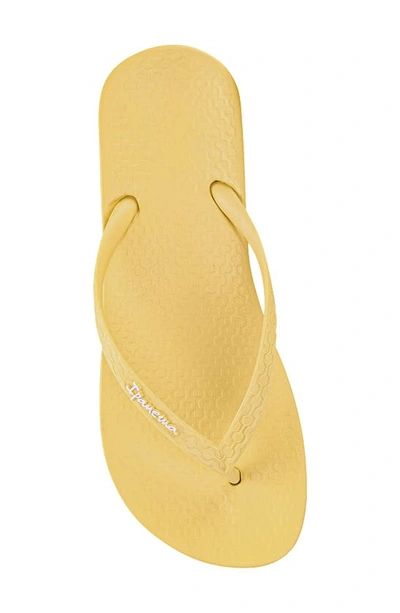 Ipanema Ana Colors Flip Flop In Light Yellow