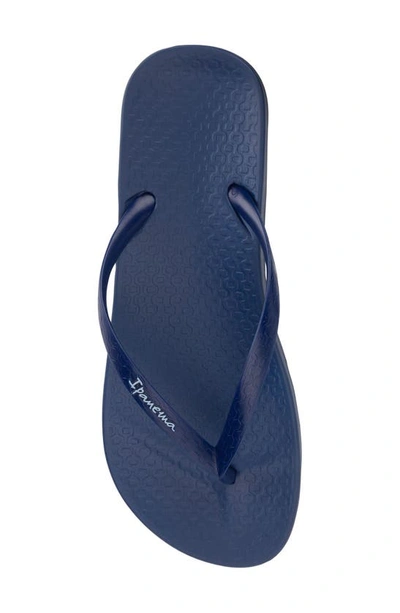 Shop Ipanema Ana Colors Flip Flop In Deep Blue