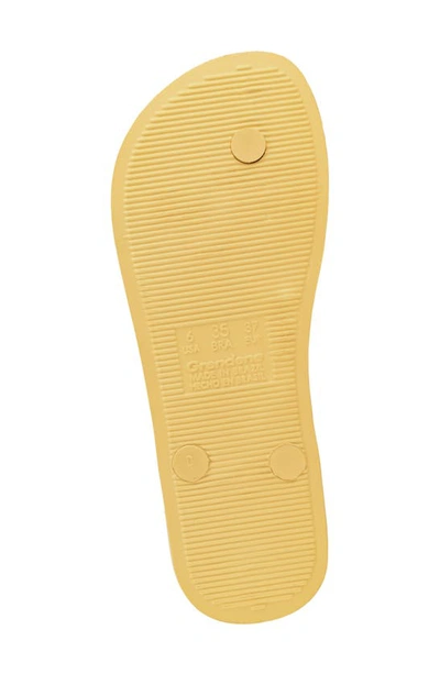 Shop Ipanema Ana Colors Flip Flop In Light Yellow