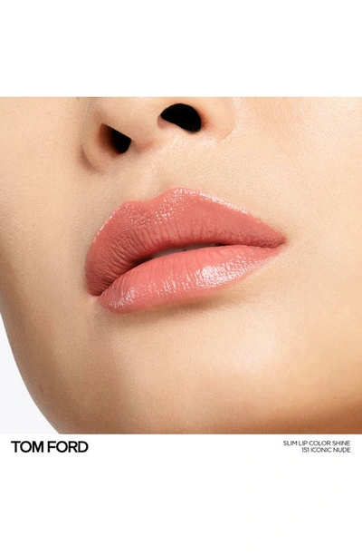 Shop Tom Ford Slim Lip Color In Iconic Nude