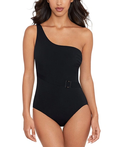 Shop Amoressa Triomphe Meridian One-piece In Black