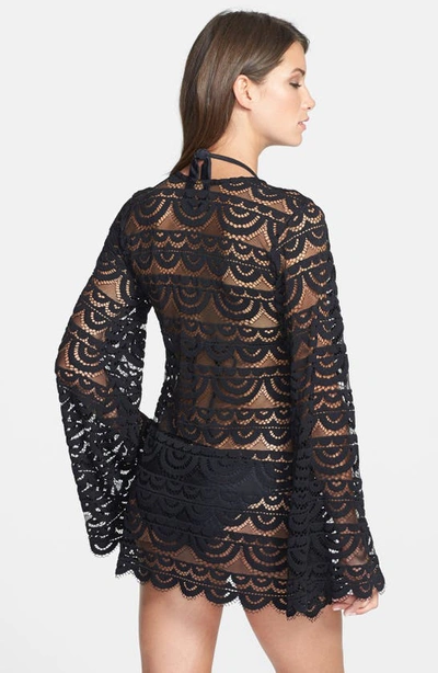 Pq Swim Noah Tunic In Black In Black