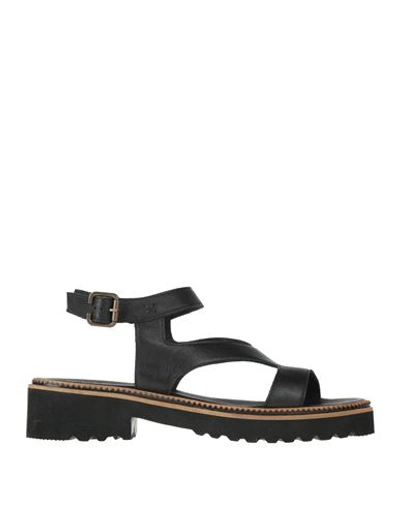 Shop Bueno Woman Sandals Black Size 11 Leather