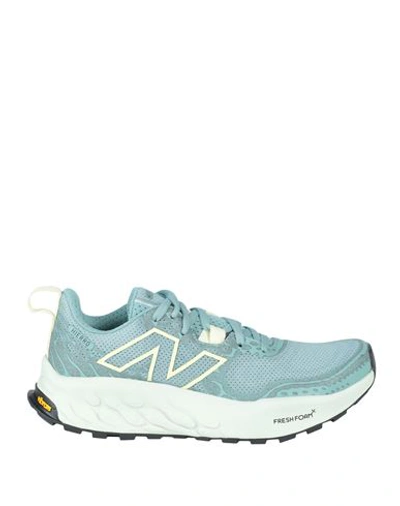 Shop New Balance Woman Sneakers Light Green Size 7 Textile Fibers