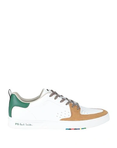 Shop Ps By Paul Smith Ps Paul Smith Man Sneakers White Size 9 Cow Leather