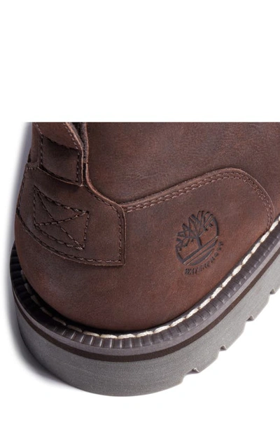 Timberland Redwood Falls Waterproof Mid Lace-up Boot In Soil