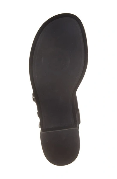 Shop Rag & Bone Geo Stud Block Heel Sandal In Black