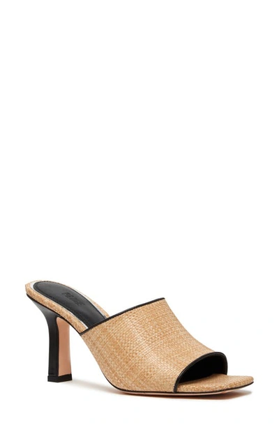 Shop Paige Louise Sandal In Natural/ Black