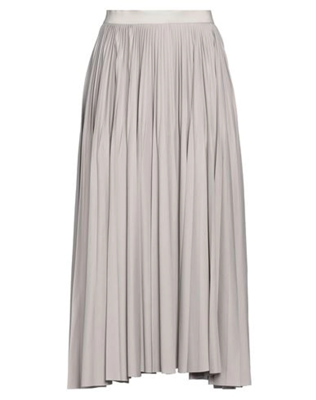 Fabiana Filippi Woman Maxi Skirt Dove Grey Size 8 Polyester