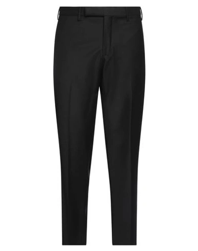 Michele Carbone Man Pants Black Size 34 Virgin Wool, Elastane In Black