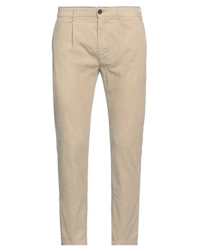 Department Five Slim-cut Cotton Chinos In Beige