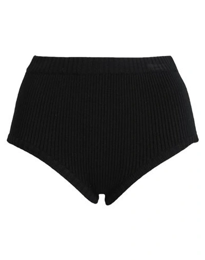 Shop Gaiavittoria Woman Shorts & Bermuda Shorts Black Size M Viscose, Polyester