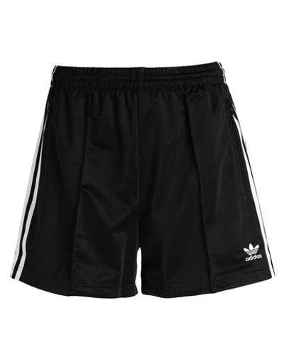 Shop Adidas Originals Firebird Short Woman Shorts & Bermuda Shorts Black Size 12 Recycled Polyester
