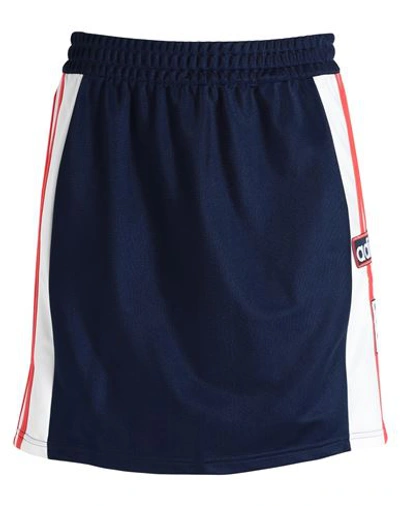 Shop Adidas Originals Adibrk Skirt Woman Mini Skirt Blue Size 12 Recycled Polyester, Elastane
