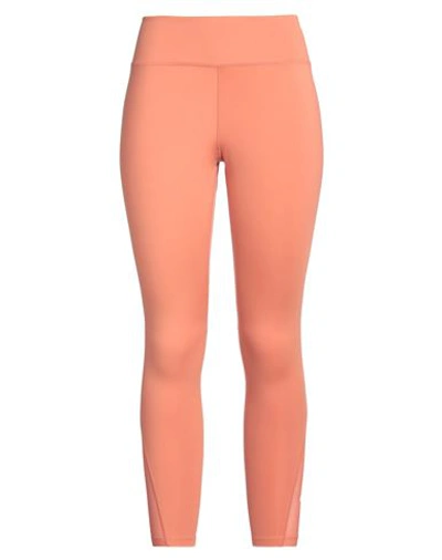 Shop Nike Woman Leggings Orange Size L Polyester, Elastane