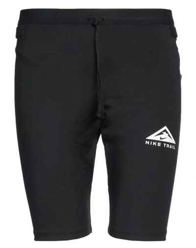 Shop Nike Man Shorts & Bermuda Shorts Black Size L Polyester, Elastane